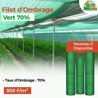 Filet d’Ombrage Vert 70%